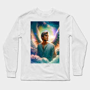 Heavenly Angel Seduction: Divine Grace Sensual Elegance 02 Long Sleeve T-Shirt